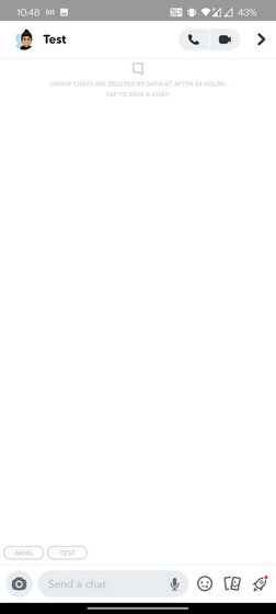 nouveau chat de groupe sc