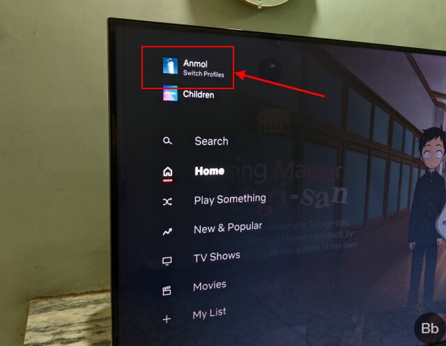 supprimer le profil netflix sur smart TV - 1