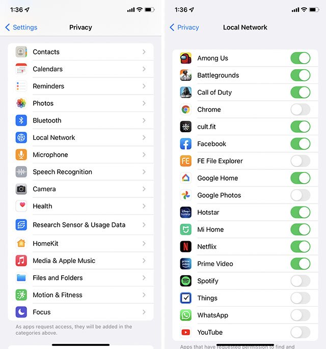 Comment gérer la confidentialité par application sur iPhone