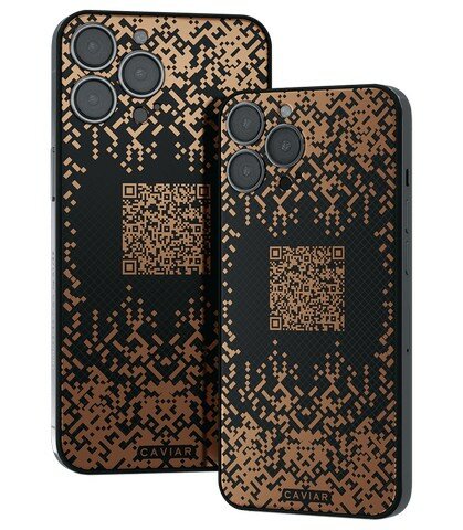 Découvrez l'iPhone 13 Pro Max Rs 30 Lakhs qui est livré avec un code QR personnalisé gravé au laser