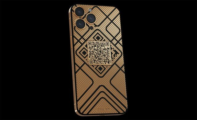 Découvrez l'iPhone 13 Pro Max Rs 30 Lakhs qui est livré avec un code QR personnalisé gravé au laser