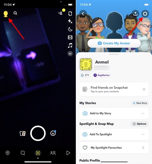 changer emoji snapchat - iphone
