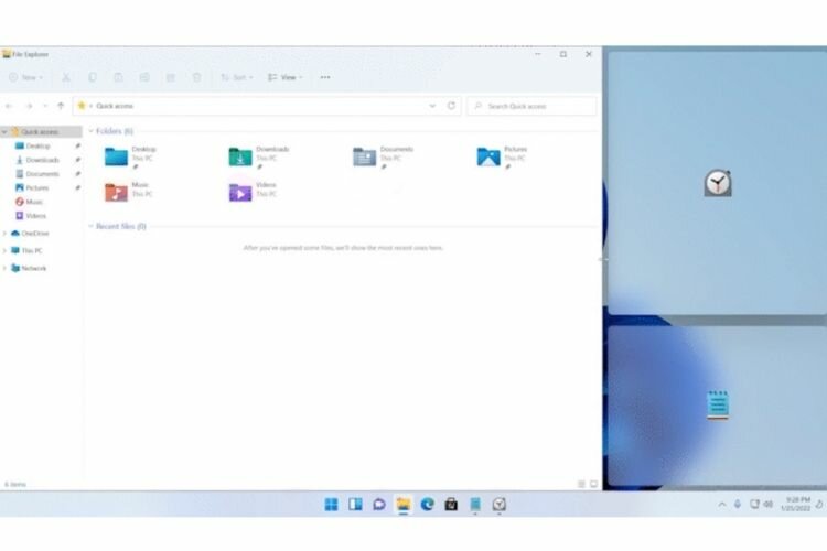redimensionnement instantané de la mise en page