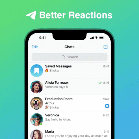 La mise à jour Telegram v8.5 apporte de nouveaux émoticônes interactifs, une navigation améliorée, etc.