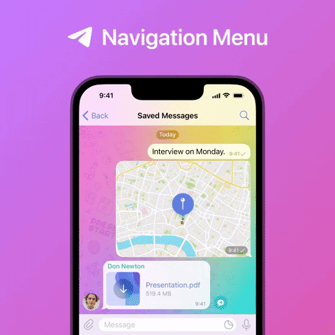 La mise à jour Telegram v8.5 apporte de nouveaux émoticônes interactifs, une navigation améliorée, etc.