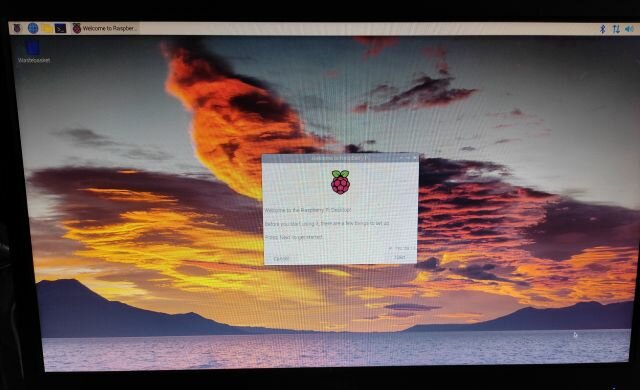 Raspberry Pi installé