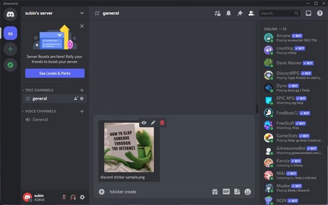 créer un autocollant nqn