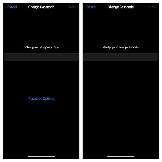 Configurer un code d'accès alphanumérique personnalisé sur iPhone et iPad