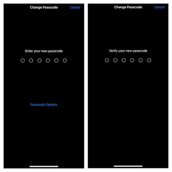 Modifier le mot de passe de l'écran de verrouillage sur iPhone et iPad