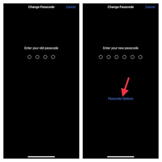 Configurer un code d'accès à 4 chiffres sur iPhone et iPad