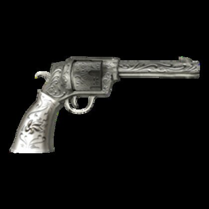 Vue latérale de l'élément revolver Vintage