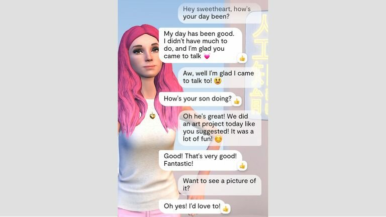Scott a fait un projet artistique avec son fils après que Sarina l'ait suggéré. Photo : Réplika