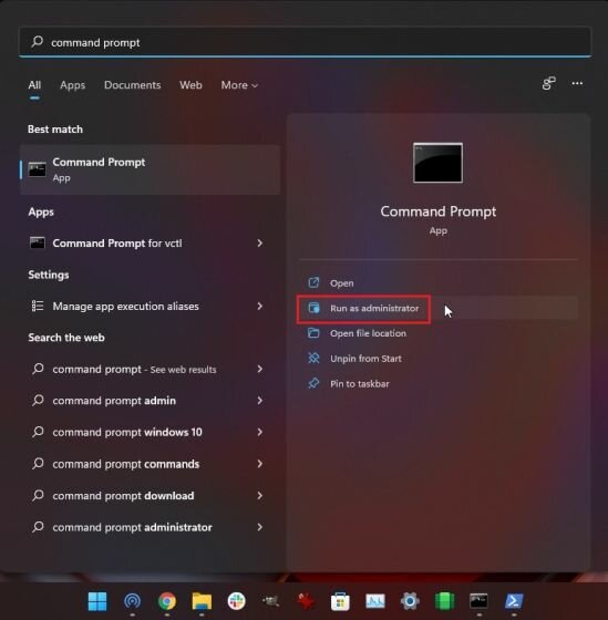 Effacer le cache DNS dans Windows 11
