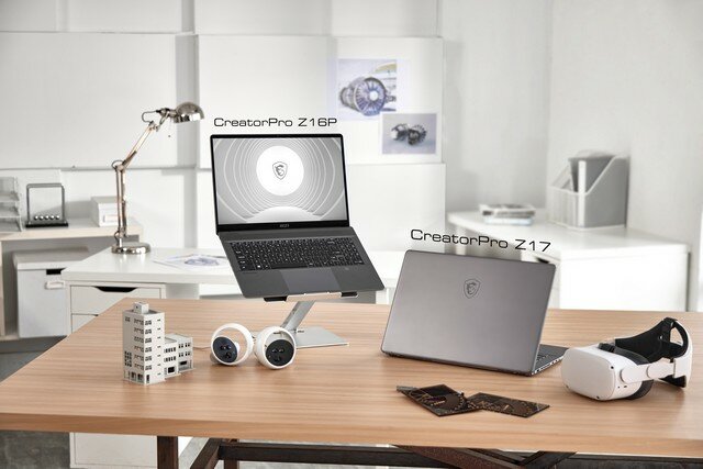 Lancement des ordinateurs portables MSI CreatorPro Z17 et Z16P