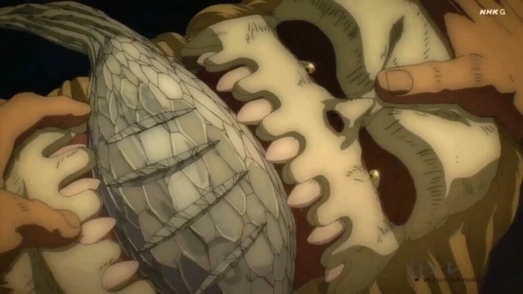 Eren écrase Warhammer Titan